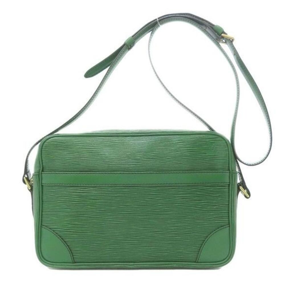 Louis Vuitton Trocadero Shoulder Bag Broneo Green Leather Epi MI9002